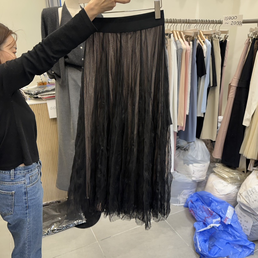 THE LOW東大門㊣直郵女士新品真品熱賣休閑時尚推薦25秋冬長裙THE LOW長裙