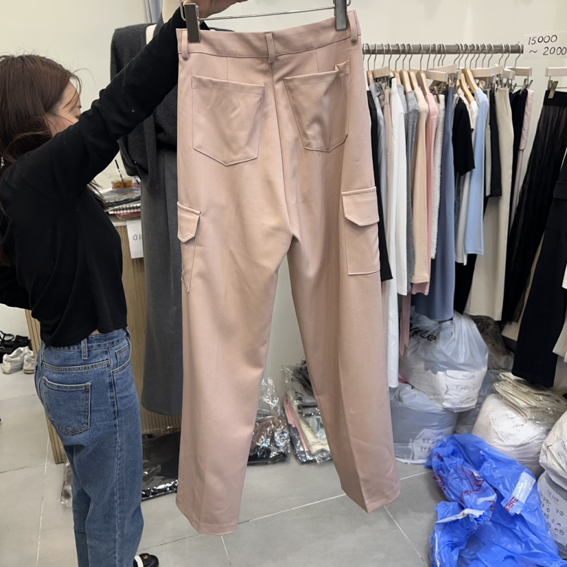 THE LOW東大門㊣直郵女裝新品推薦職業真品人氣休閑褲工裝褲THE LOW休閑褲