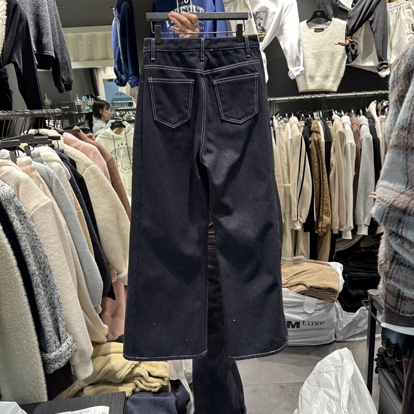 LONE STAR東大門㊣代購女裝新款休閑時尚人氣熱賣休閑褲加絨LONE STAR休閑褲