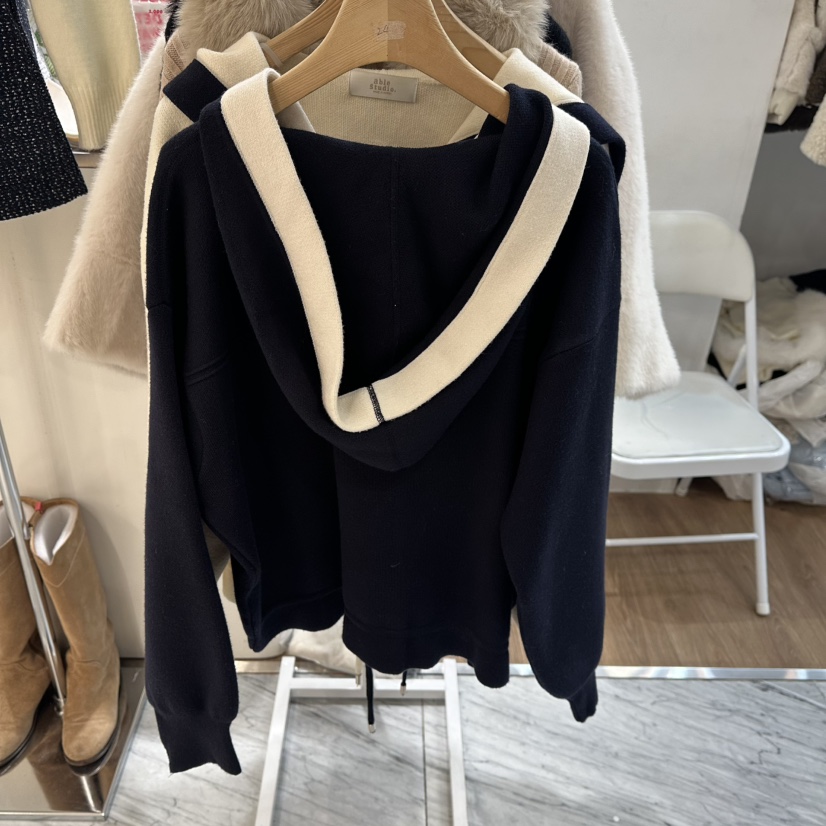 ABLESTUDIO東大門㊣直郵女裝新款真品休閑時尚25秋冬推薦夾克ABLESTUDIO夾克