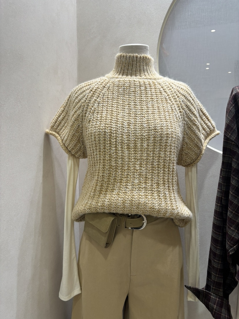 WHO IS SHE韓國直郵㊣女士新款推薦時尚25秋冬人氣針織衫WHO IS SHE針織衫