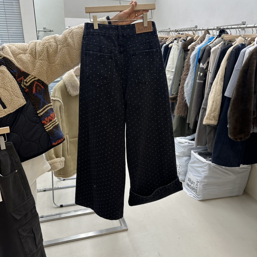 ASCEND東大門㊣實拍女裝新品時尚真品25秋冬推薦休閑褲加絨ASCEND休閑褲