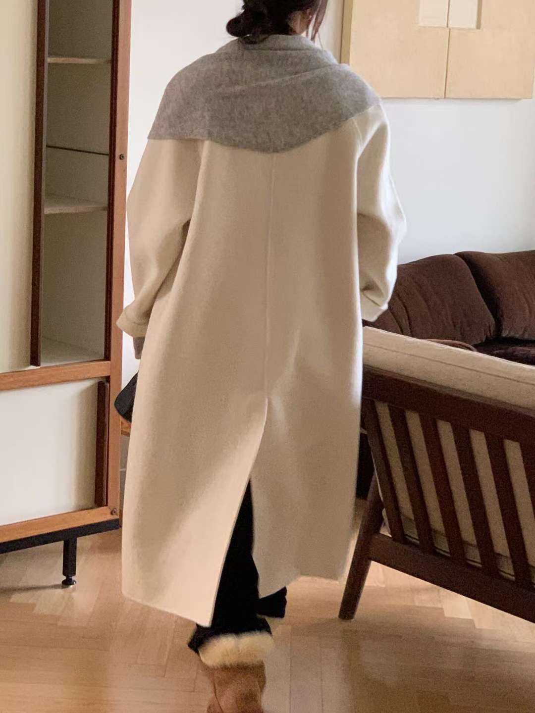 LONDON LACE-런던레이스-T東大門㊣代購女士新品職業中長款大衣LONDON LACE中長款大衣