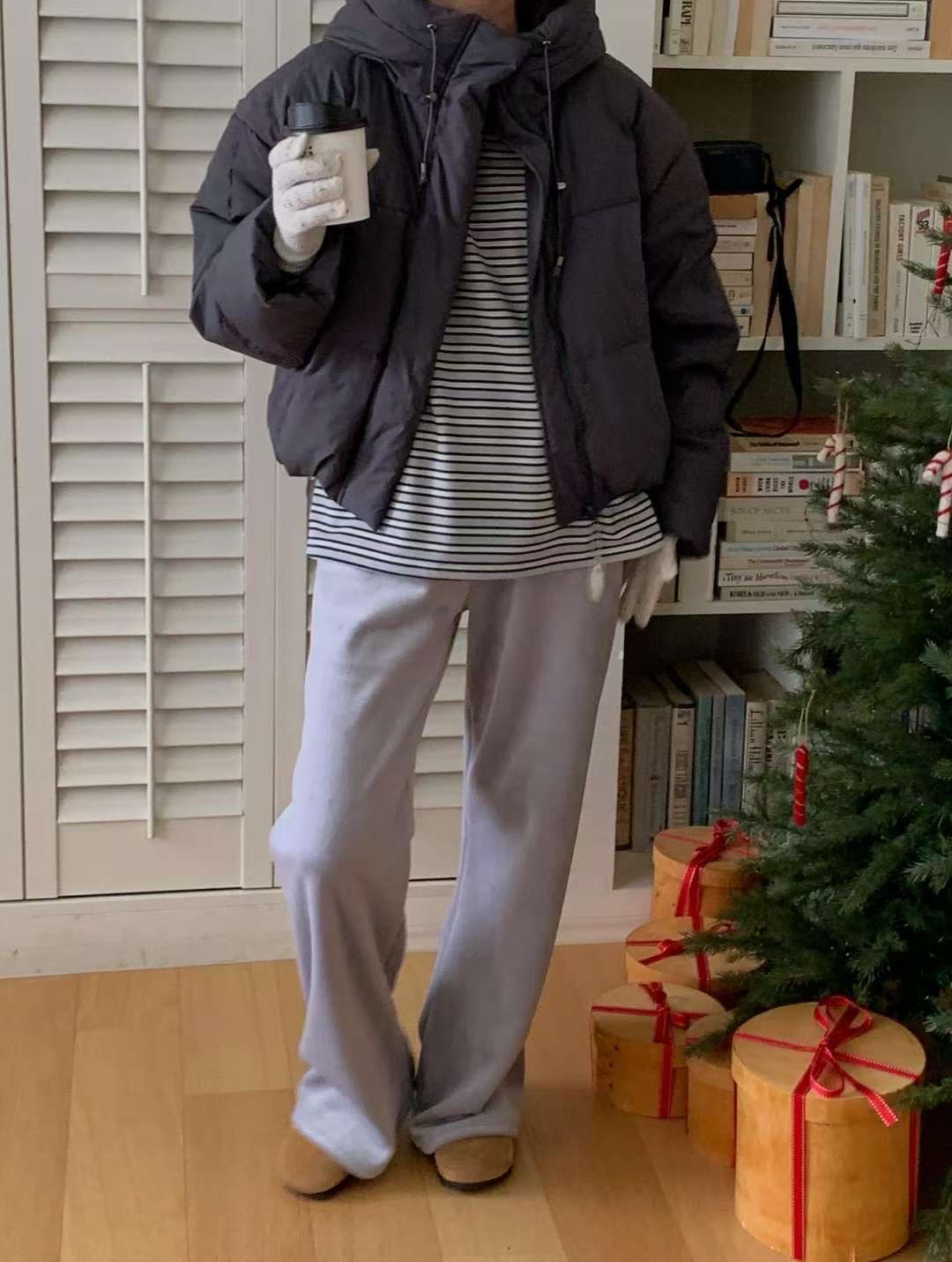 LONDON LACE-런던레이스-T東大門㊣實拍女裝新品時尚休閑褲貂皮LONDON LACE休閑褲圖色1