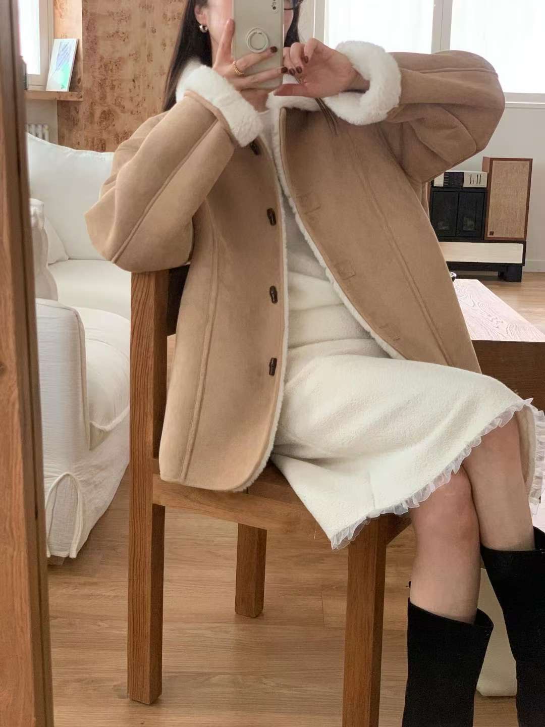 LONDON LACE-런던레이스-T韓國直郵㊣女裝新品時尚休閑夾克LONDON LACE夾克