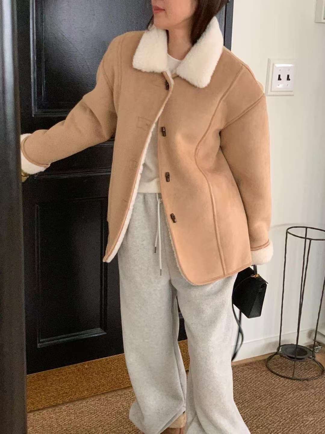 LONDON LACE-런던레이스-T韓國直郵㊣女裝新品時尚休閑夾克LONDON LACE夾克圖色1