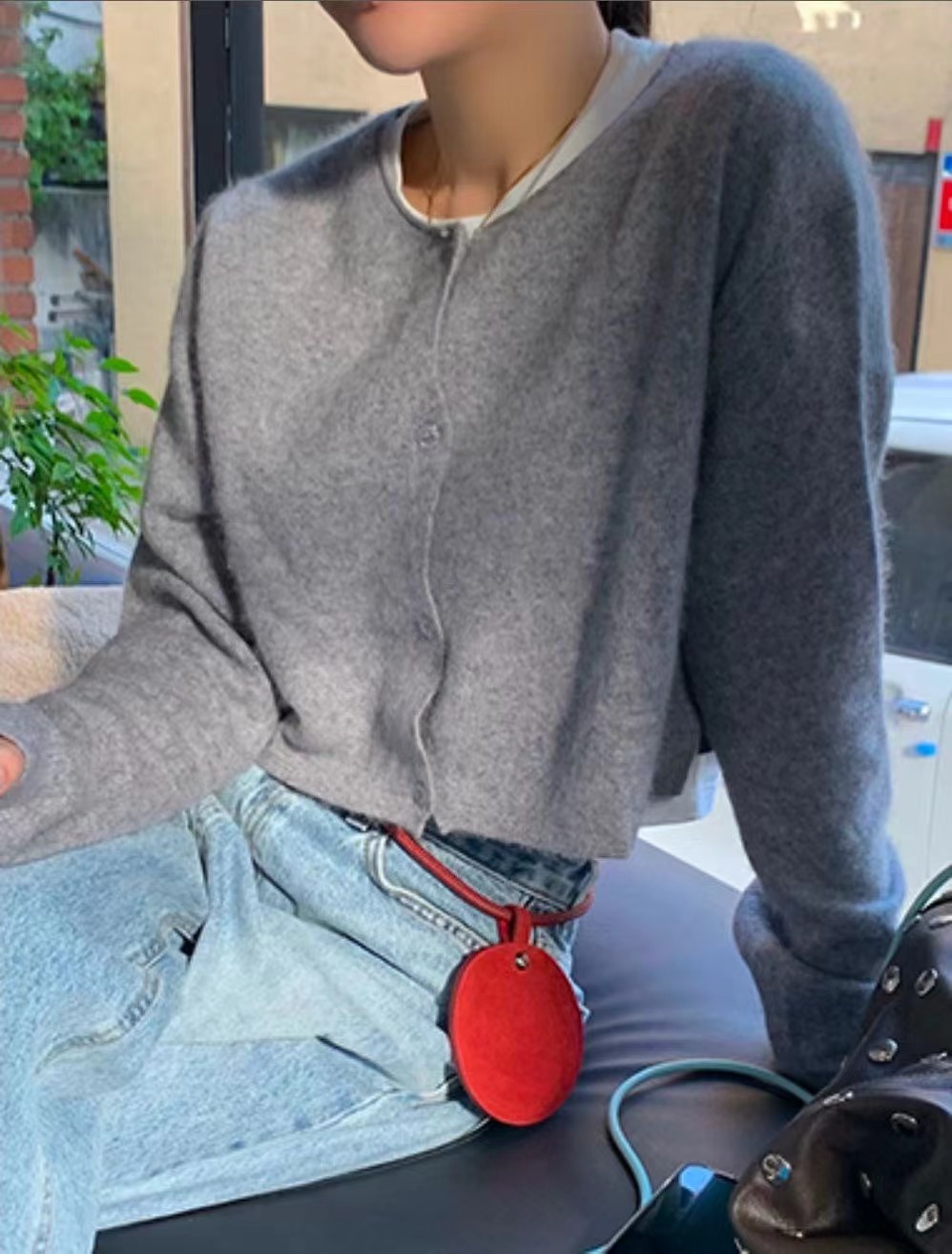 LOUNGE VERA韓國代購㊣女裝新款推薦職業25秋冬時尚針織衫LOUNGE VERA-2件訂針織衫圖色5