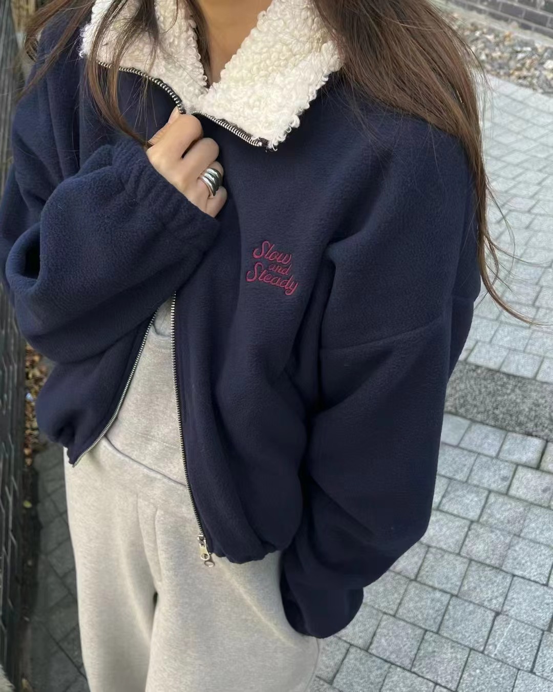 ONDA東大門㊣代購女士新品人氣推薦25秋冬時尚休閑職業夾克ONDA夾克