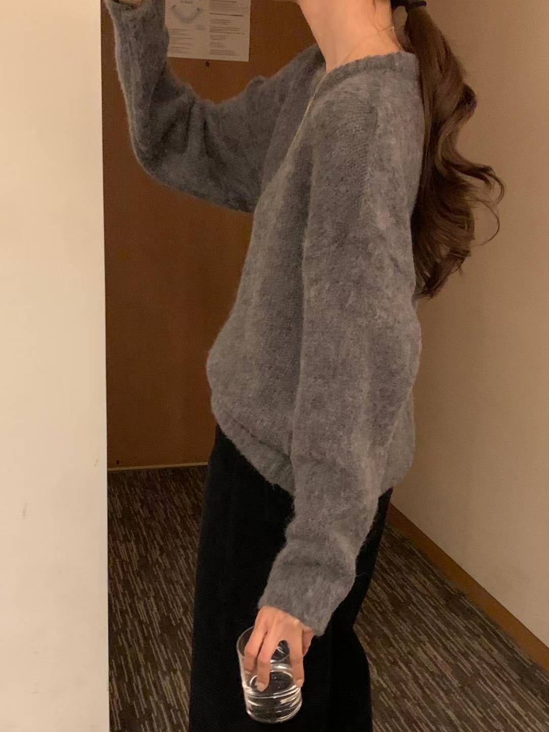 INOUF東大門㊣直郵女士新品人氣時尚推薦休閑熱賣針織衫羊駝INOUF/FLUTTER針織衫