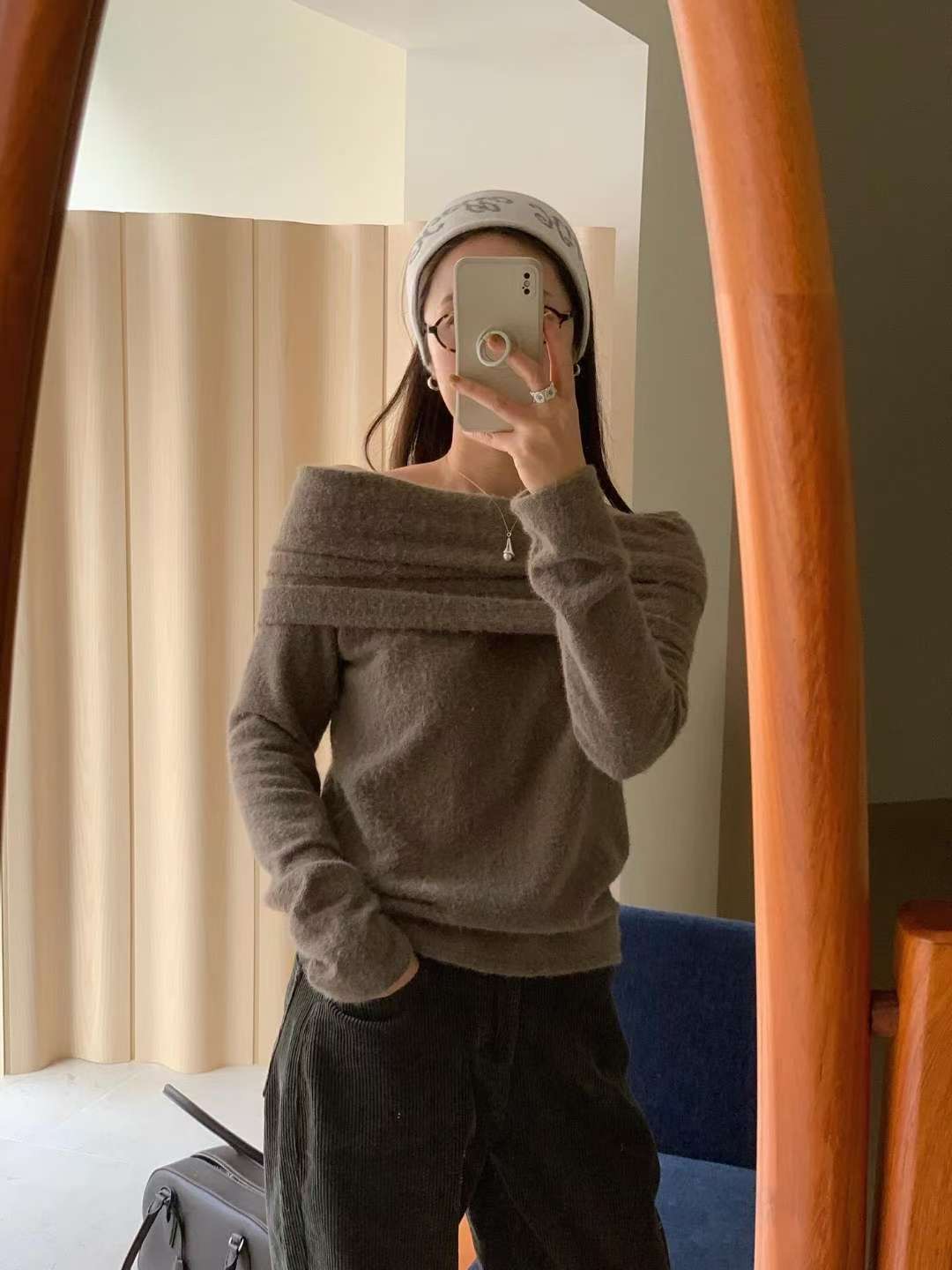 LONDON LACE-런던레이스-T韓國直郵㊣女裝新款25秋冬長袖T恤LONDON LACE長袖T恤圖色2