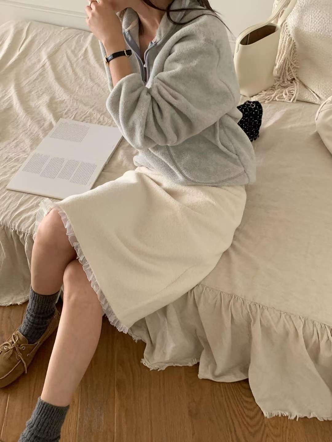 LONDON LACE-런던레이스-T東大門㊣實拍女士新款職業長裙LONDON LACE長裙