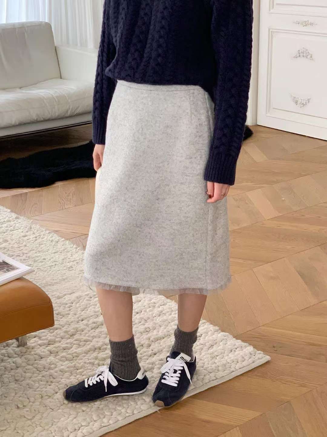 LONDON LACE-런던레이스-T東大門㊣實拍女士新款職業長裙LONDON LACE長裙圖色2