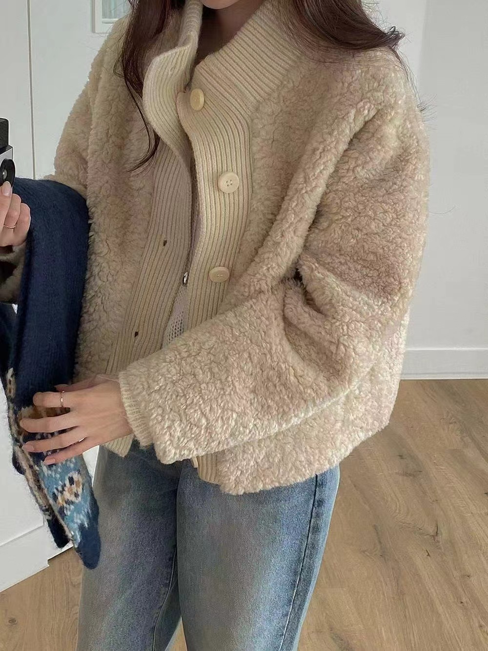 UNDERCOVER東大門㊣直郵女裝新品熱賣時尚25秋冬推薦人氣夾克UNDERCOVER夾克