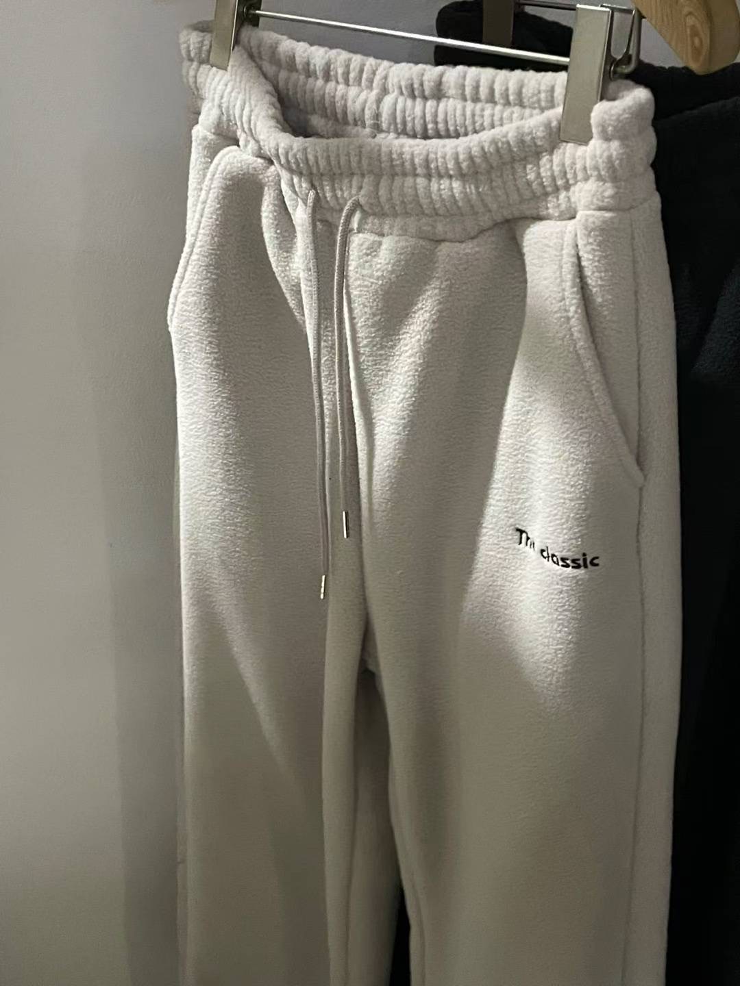 INOUF東大門㊣代購女裝新款時尚休閑職業人氣熱賣休閑褲抓絨INOUF/FLUTTER休閑褲