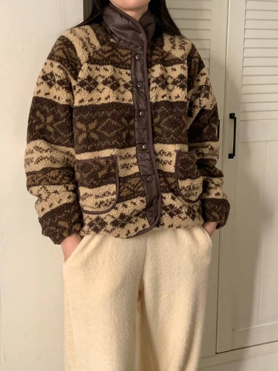 INOUF東大門㊣代購女裝新款職業時尚人氣推薦熱賣休閑25秋冬夾克INOUF/FLUTTER夾克圖色1