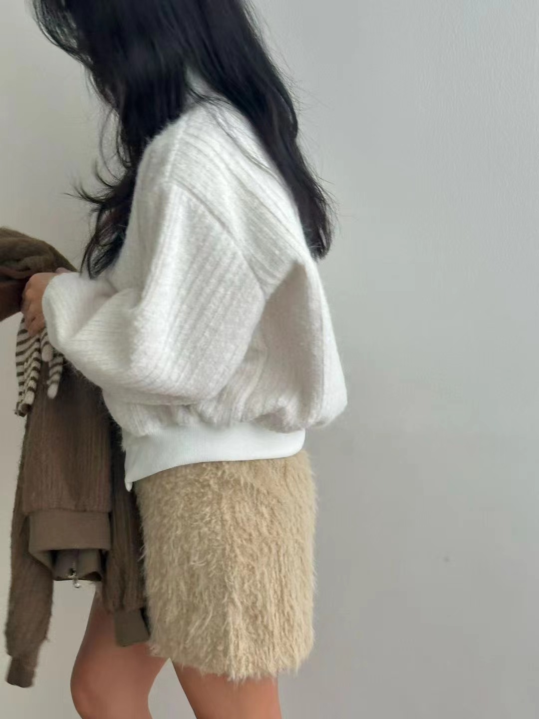 TOATEE韓國代購㊣女士新品25秋冬推薦熱賣人氣夾克高領拉鏈衫TOATEE夾克