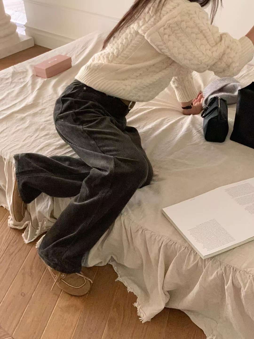 LONDON LACE-런던레이스-T東大門㊣直郵女士新品時尚牛仔褲不含腰帶LONDON LACE牛仔褲