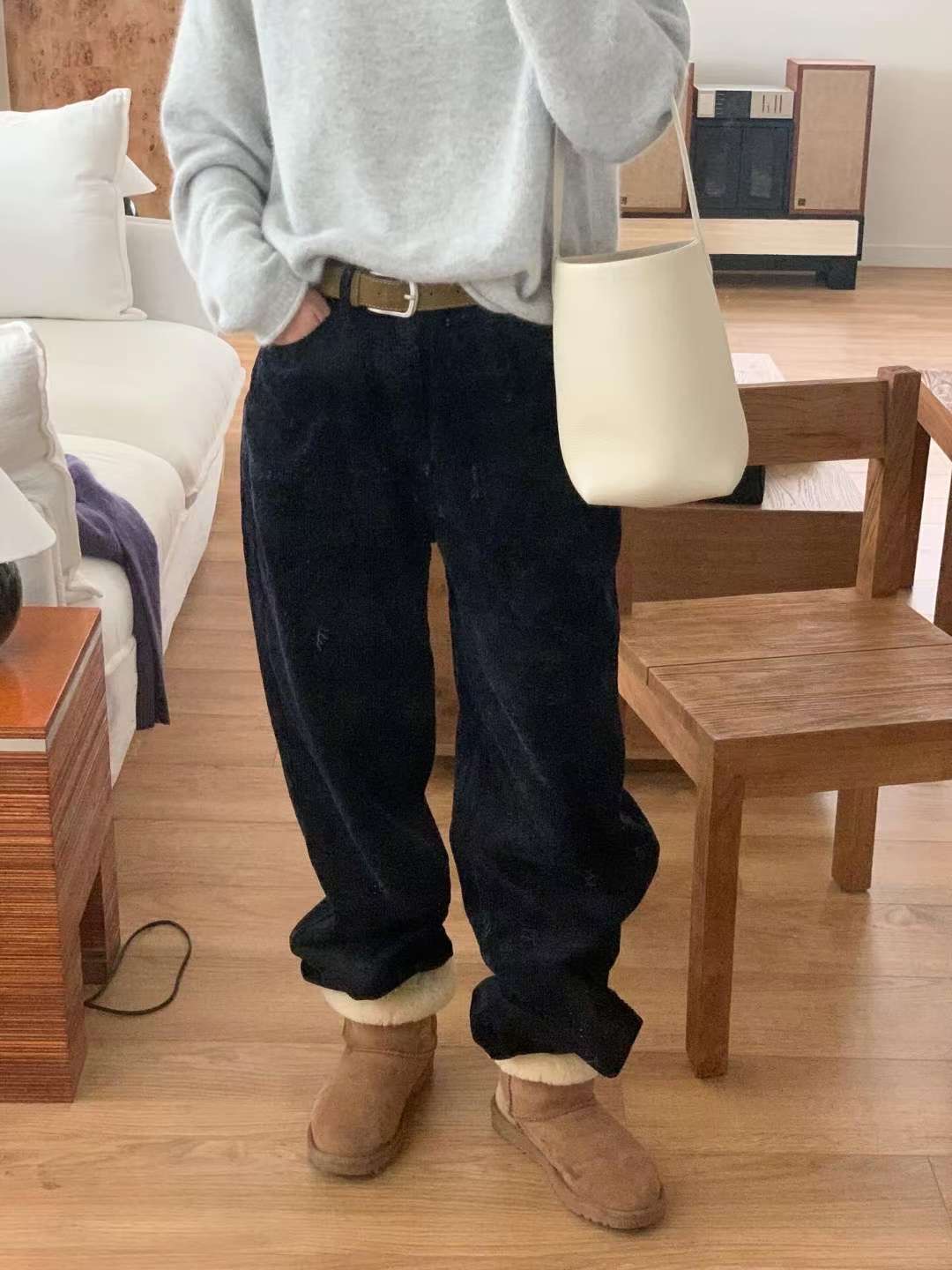 LONDON LACE-런던레이스-T東大門㊣直郵女士新品時尚牛仔褲不含腰帶LONDON LACE牛仔褲圖色1