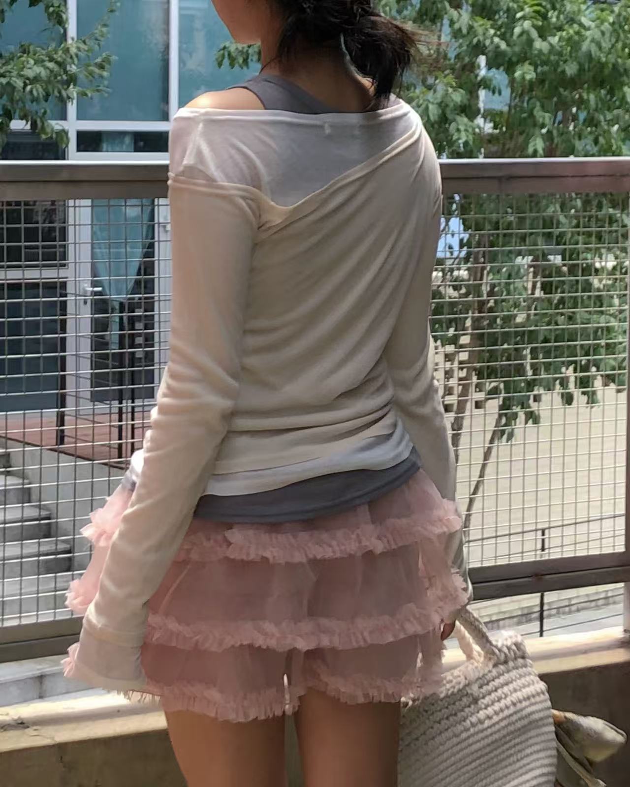 ANAG東大門㊣直郵女裝新款職業25秋冬休閑推薦時尚人氣短裙anag/OPENING TITLE短裙