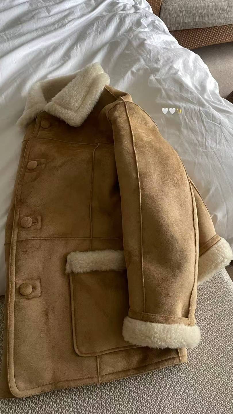 INOUF東大門㊣實拍女裝新品休閑人氣時尚推薦職業熱賣25秋冬夾克INOUF/FLUTTER夾克