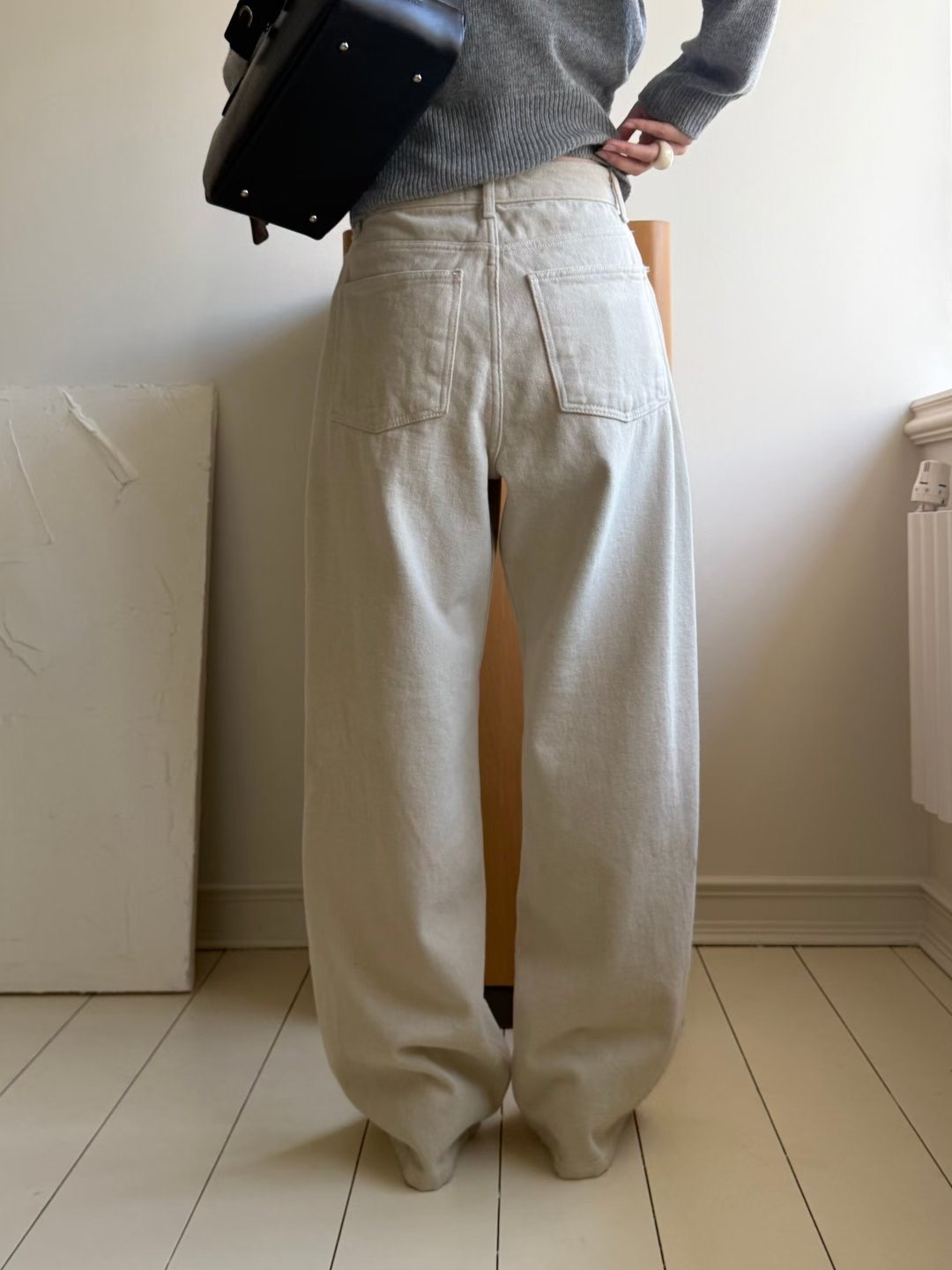 IMHERE韓國直郵㊣女士新款人氣熱賣推薦時尚職業休閑牛仔褲IMHERE牛仔褲