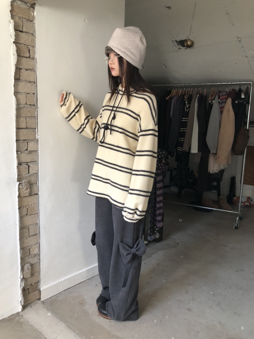 FLASH韓國代購㊣女士新款時尚推薦25秋冬職業熱賣休閑針織衫FLASH針織衫