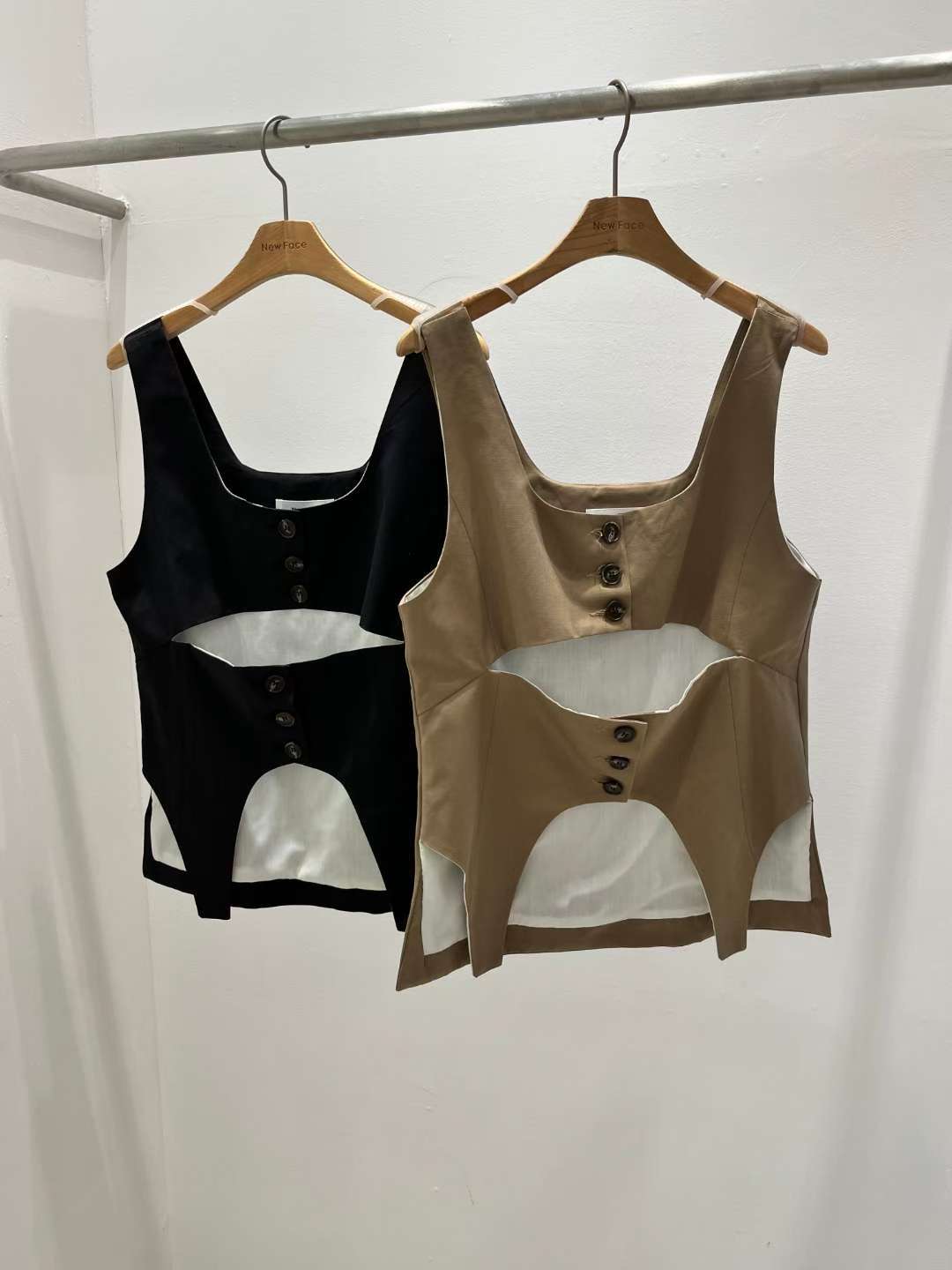 NEW FACE東大門㊣直郵女士新品真品職業推薦25秋冬吊帶背心NEW FACE吊帶/背心