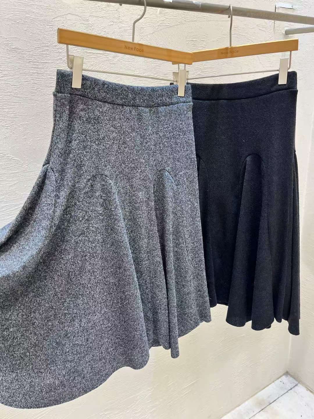 NEW FACE韓國直郵㊣女士新款時尚推薦25秋冬真品休閑人氣長裙NEW FACE長裙