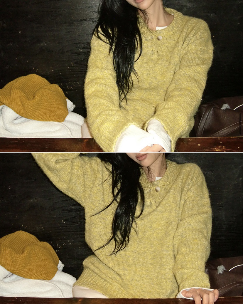 BLACK NOTE韓國直郵㊣女裝新款熱賣職業人氣真品25秋冬針織衫BLACK NOTE針織衫