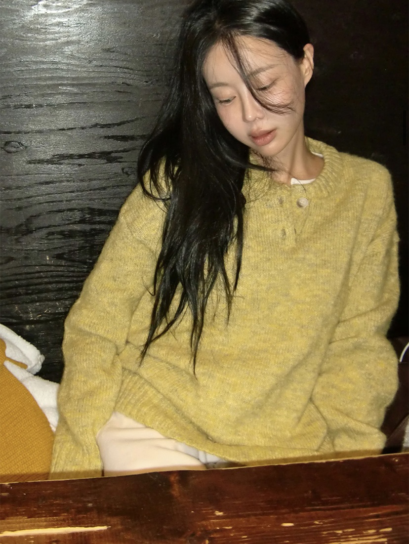 BLACK NOTE韓國直郵㊣女裝新款熱賣職業人氣真品25秋冬針織衫BLACK NOTE針織衫圖色1