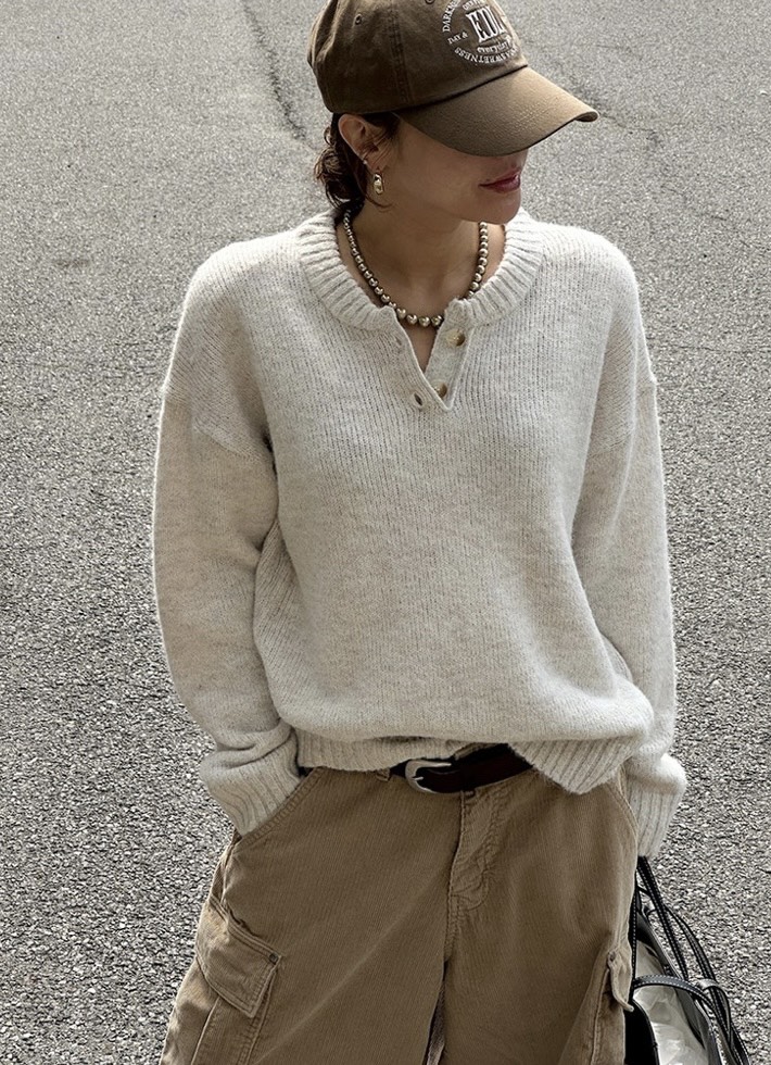 BLACK NOTE韓國直郵㊣女裝新款熱賣職業人氣真品25秋冬針織衫BLACK NOTE針織衫圖色3