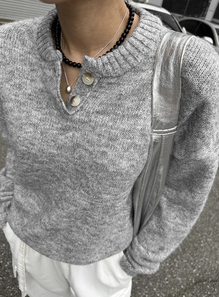 BLACK NOTE韓國直郵㊣女裝新款熱賣職業人氣真品25秋冬針織衫BLACK NOTE針織衫圖色4