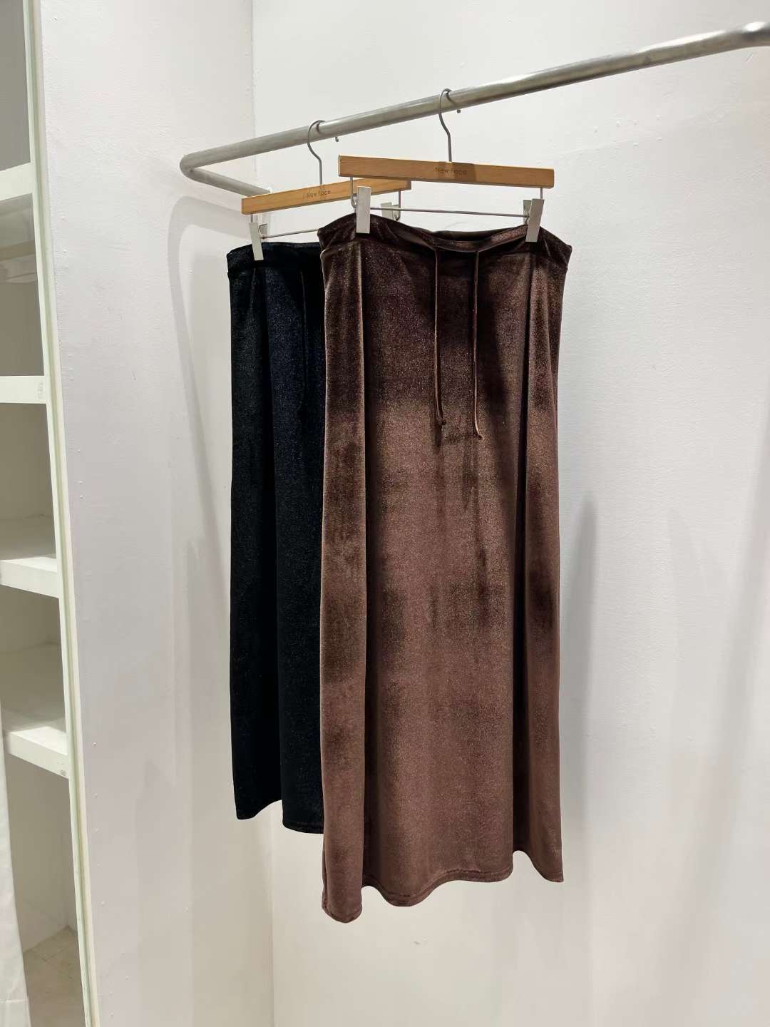 NEW FACE韓國代購㊣女裝新款職業休閑時尚25秋冬熱賣推薦長裙NEW FACE長裙