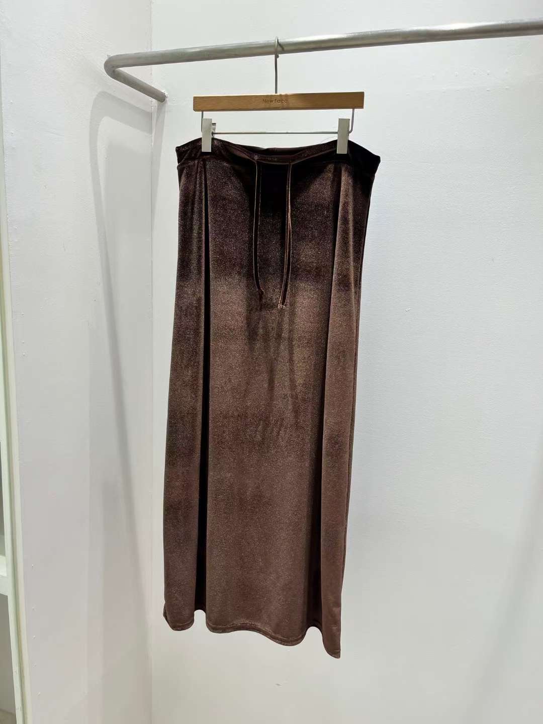 NEW FACE韓國代購㊣女裝新款職業休閑時尚25秋冬熱賣推薦長裙NEW FACE長裙圖色1