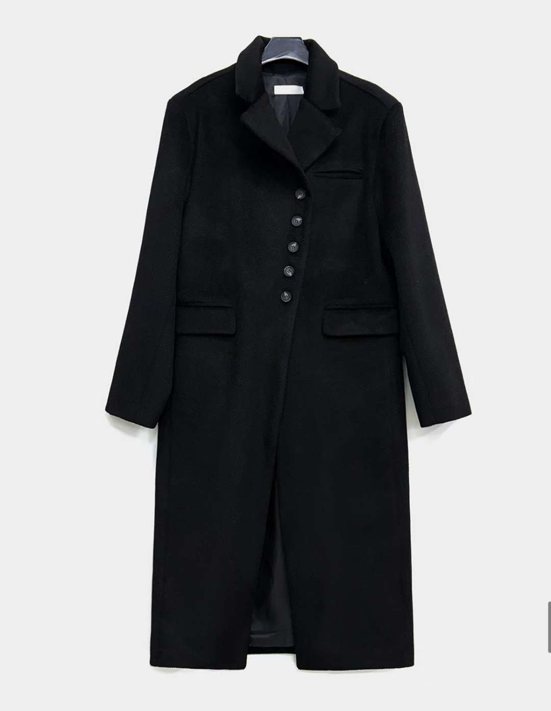 NEW FACE東大門㊣實拍女裝新款休閑時尚熱賣人氣中長款大衣NEW FACE中長款大衣圖色2