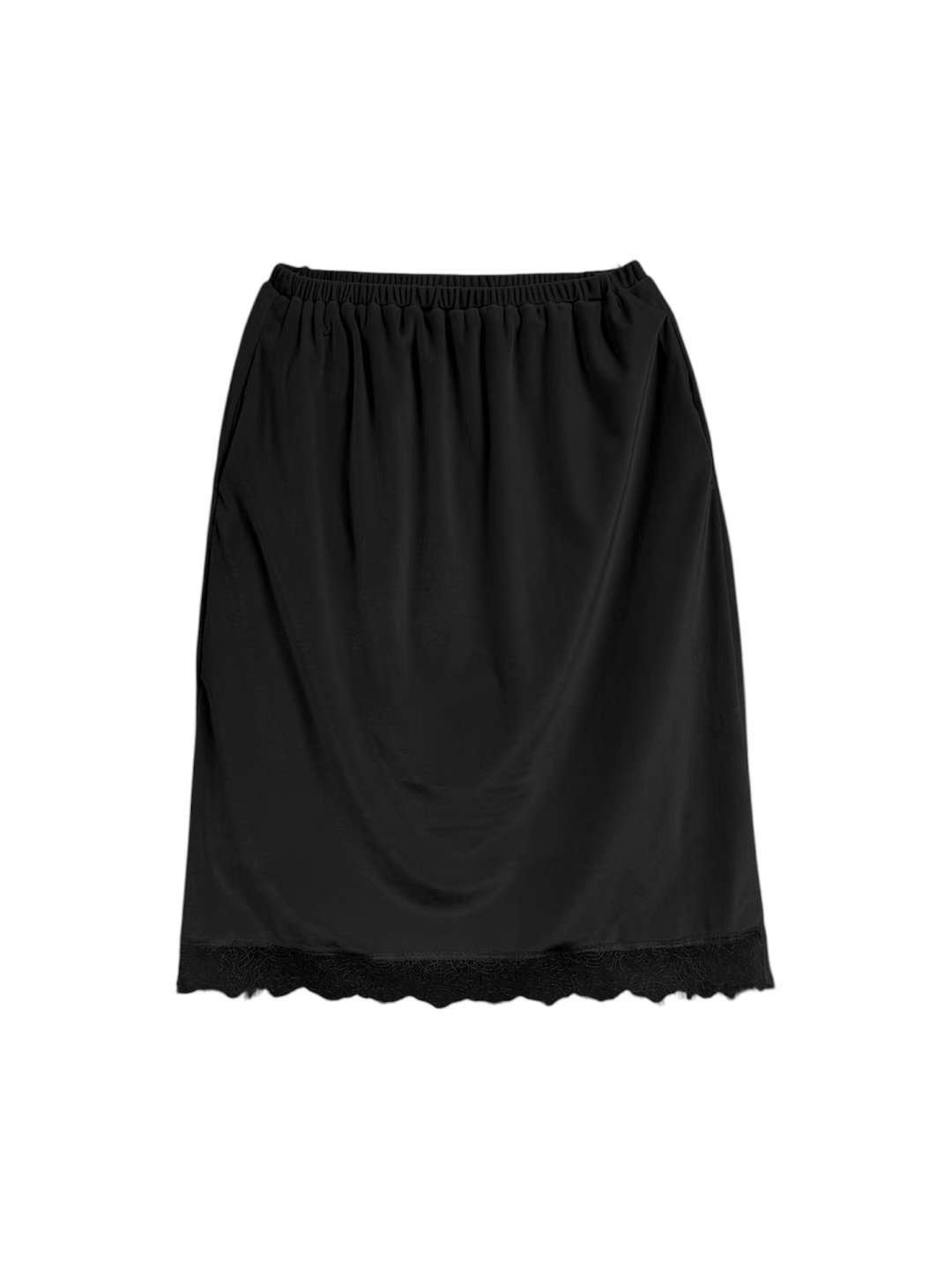 OURSTUDIO東大門㊣代購女士新款人氣半身裙中短裙天鵝絨蕾絲OURSTUDIO半身裙/中短裙圖色2