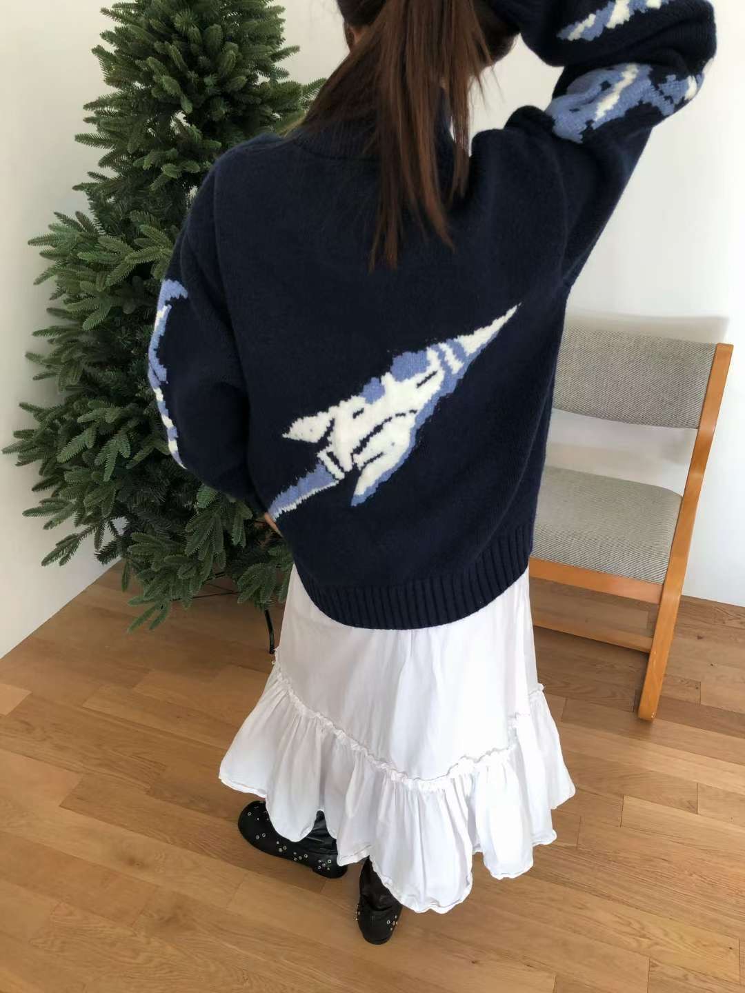 OURSTUDIO韓國代購㊣女裝新款推薦人氣時尚25秋冬夾克高領拉鏈衫OURSTUDIO夾克