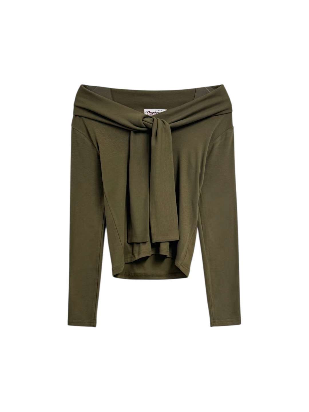 OURSTUDIO東大門㊣實拍女裝新款熱賣人氣25秋冬休閑長袖T恤OURSTUDIO長袖T恤圖色2