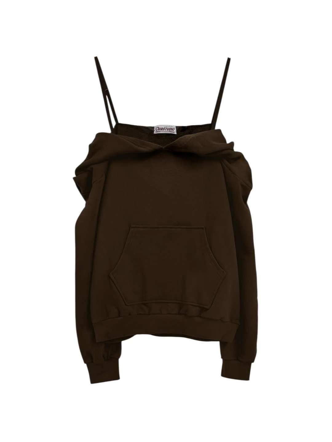 OURSTUDIO東大門㊣直郵女士新品真品25秋冬熱賣職業長袖T恤OURSTUDIO長袖T恤圖色2