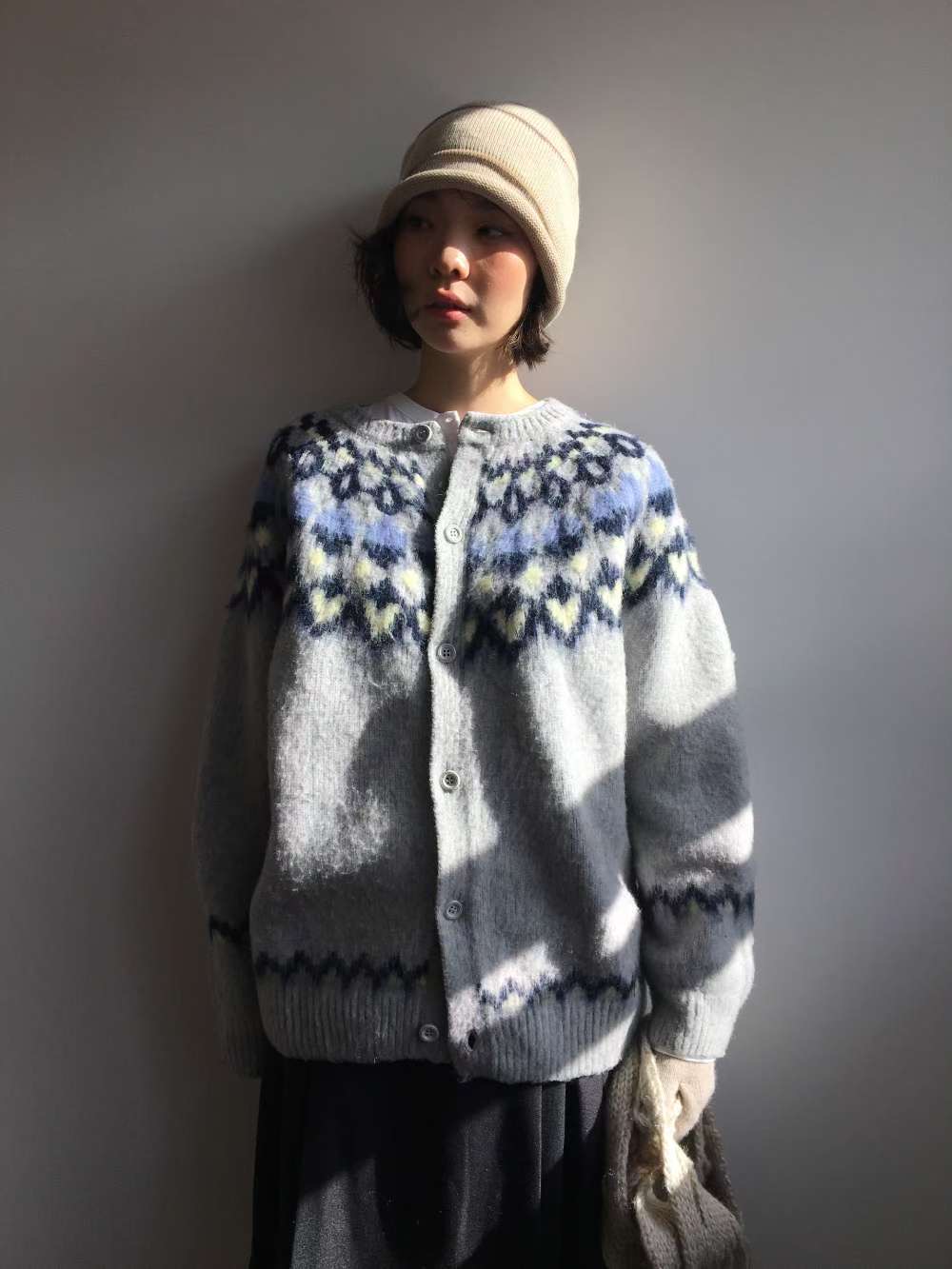 OURSTUDIO東大門㊣實拍女裝新品真品熱賣休閑時尚針織衫開衫OURSTUDIO針織衫