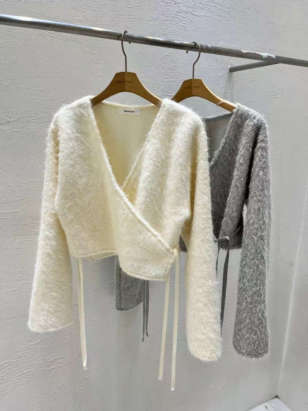 NEW FACE韓國直郵㊣女士新款人氣熱賣推薦25秋冬職業針織衫NEW FACE針織衫