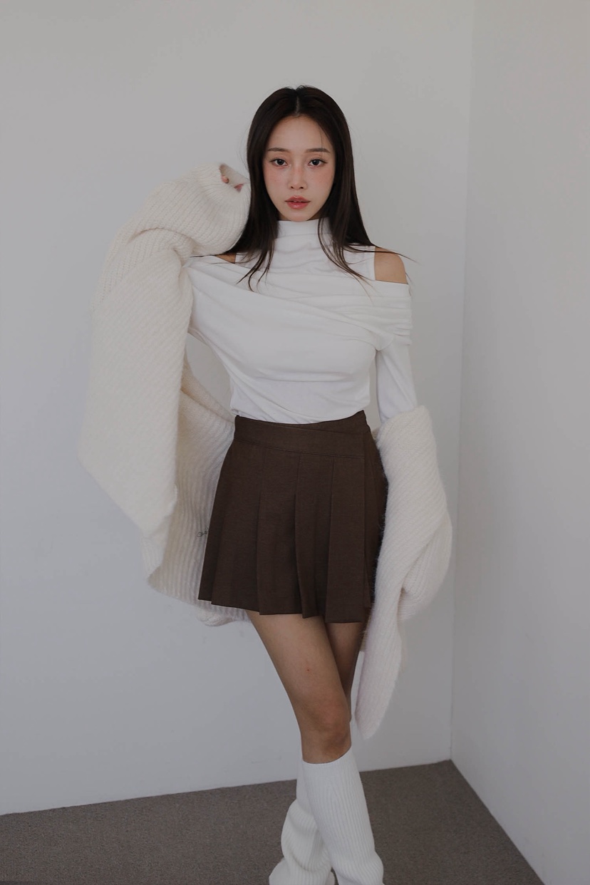 SLIT韓國代購㊣女裝新款職業人氣熱賣時尚休閑推薦25秋冬長袖T恤SLIT長袖T恤