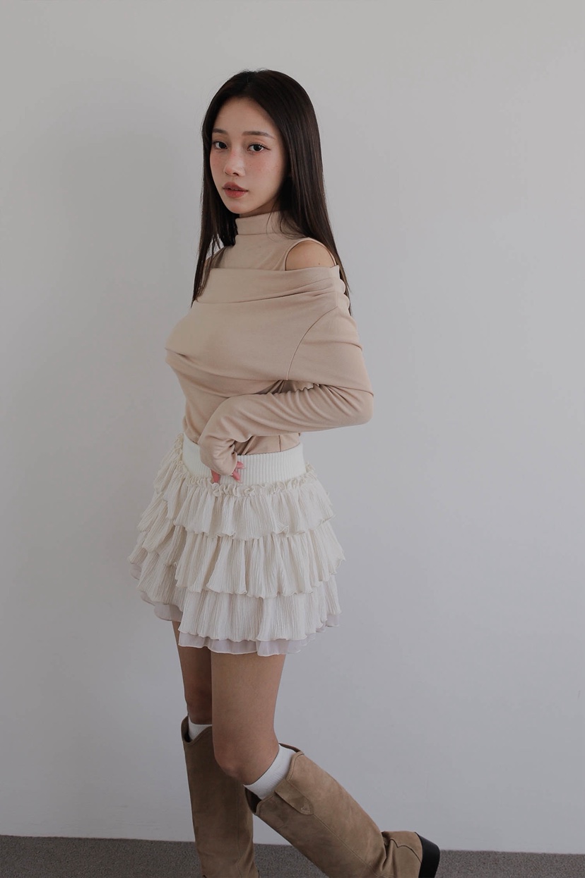 SLIT韓國代購㊣女裝新款職業人氣熱賣時尚休閑推薦25秋冬長袖T恤SLIT長袖T恤