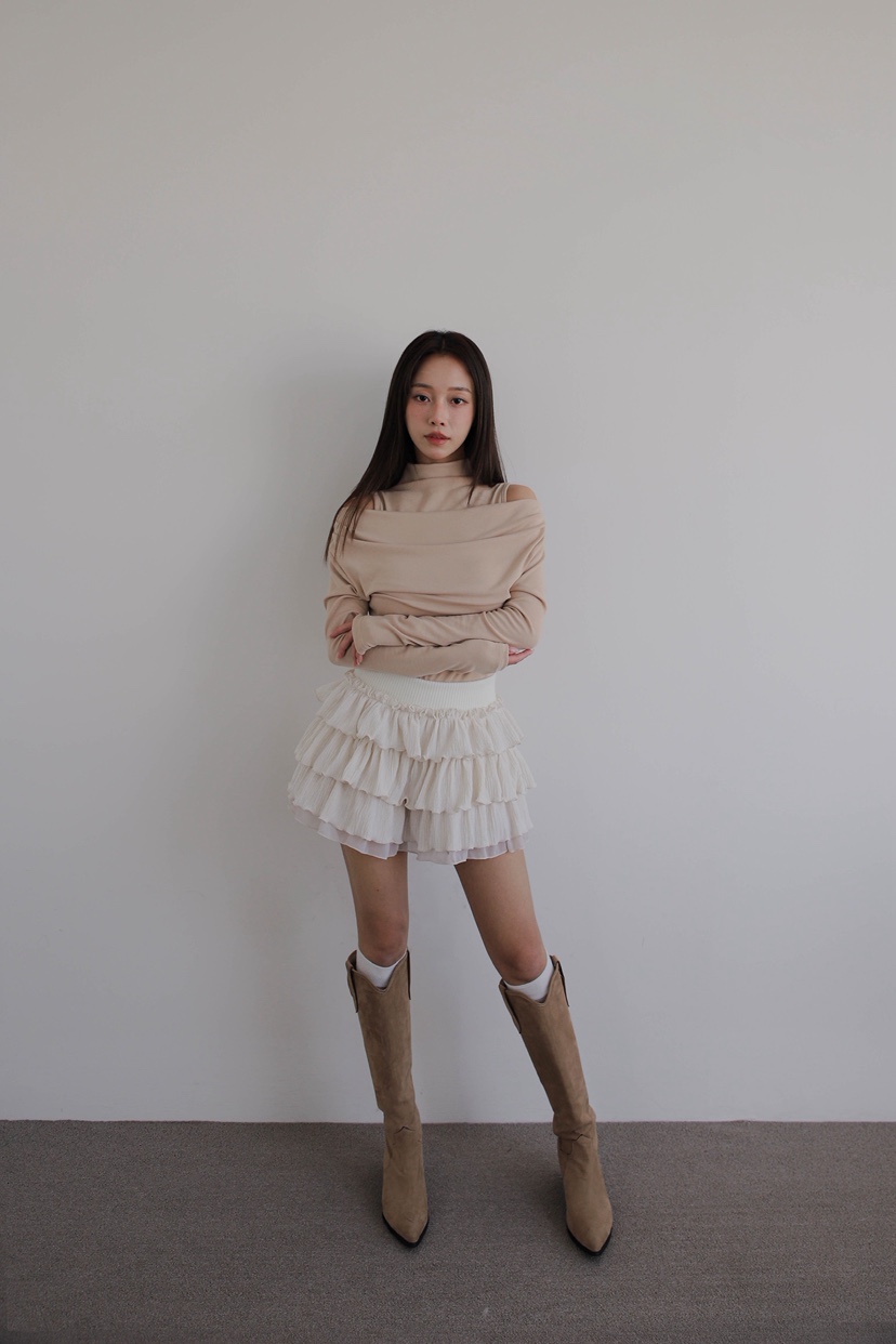 SLIT韓國代購㊣女裝新款職業人氣熱賣時尚休閑推薦25秋冬長袖T恤SLIT長袖T恤