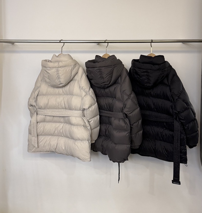 TWENTY FOUR SEVEN24-7東大門㊣實拍女裝新品25秋冬短款羽絨服含腰帶填充鴨絨TEWNTY FOUR SEVEN24-7短款羽絨服