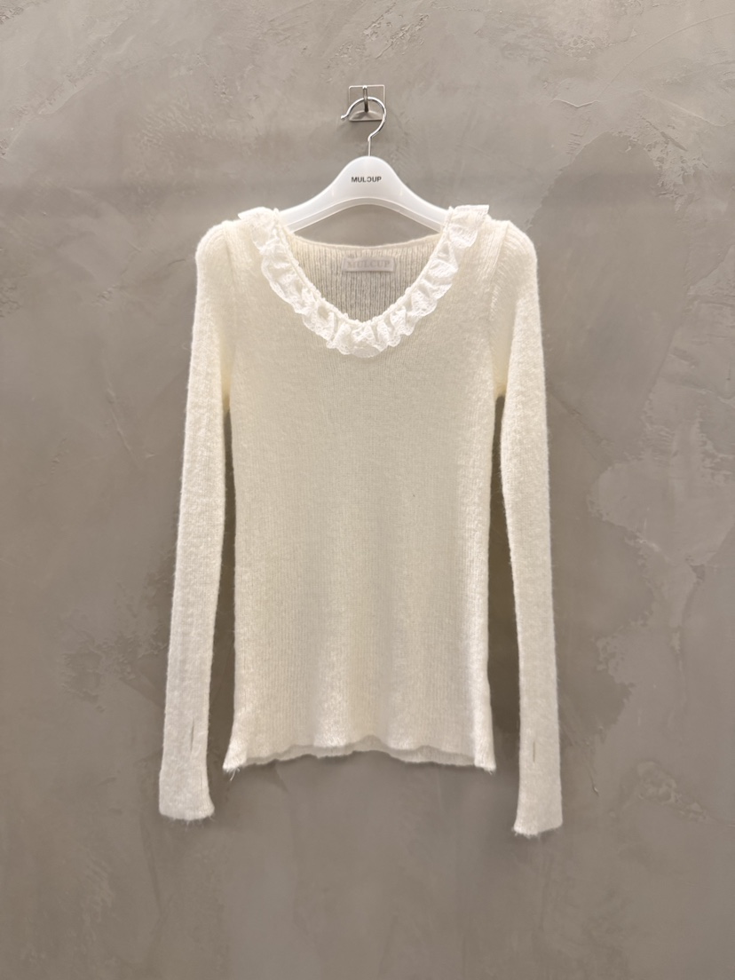 MULCUP韓國代購㊣女士新品人氣推薦時尚熱賣休閑真品針織衫MULCUP針織衫圖色2