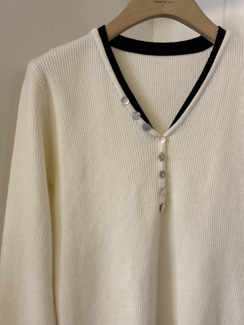 TWENTY FOUR SEVEN24-7東大門㊣直郵女裝新款25秋冬針織衫TEWNTY FOUR SEVEN24-7針織衫
