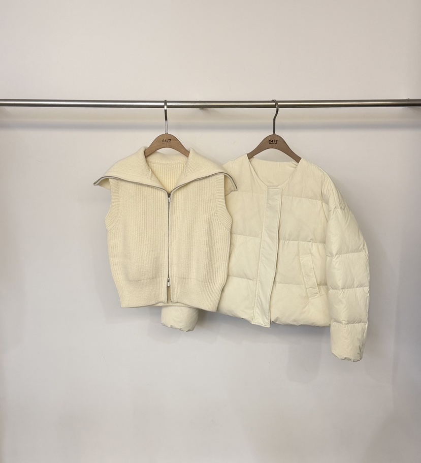 TWENTY FOUR SEVEN24-7東大門㊣實拍女士新品人氣套裝填充鴨絨TEWNTY FOUR SEVEN24-7套裝