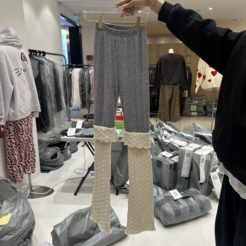 JKICHI東大門㊣代購女士新品推薦人氣25秋冬打底褲鯊魚褲緊身褲JKICHI打底褲/鯊魚褲圖色1