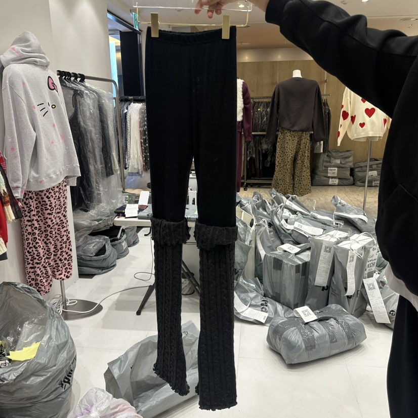 JKICHI東大門㊣代購女士新品推薦人氣25秋冬打底褲鯊魚褲緊身褲JKICHI打底褲/鯊魚褲圖色2